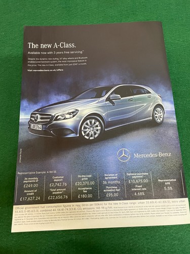Mercedes benz werbedatei neu - werbedatei, a